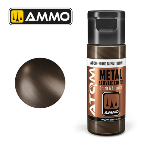 ATOM METALLIC Égetett Vas 20ml