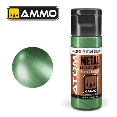 ATOM METALLIC Aotake zöld 20ml