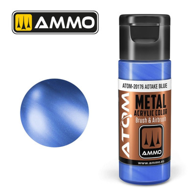 ATOM METALLIC Aotake kék 20ml
