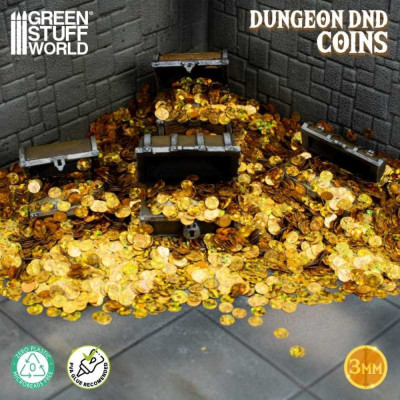 Dungeon DnD érmék