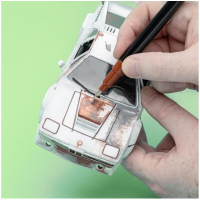 Modelcraft fixy na plastikové modely (sada 7ks)