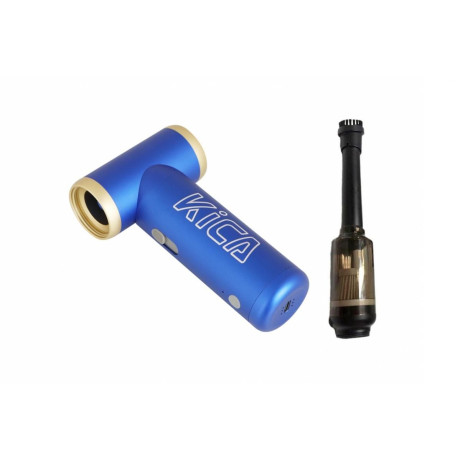 KiCA Jet Fan 2 ventilátor + nástavec na vysávání (modrý)