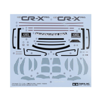 Tamiya 1:24 Honda Mugen CR-X Pro