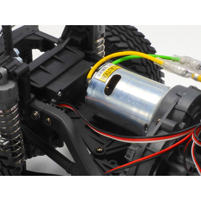 Tamiya 47490 Toyota LC 40 sárga fényezésű CC-02 1/10 készlet/építőkészlet