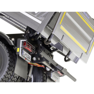 Tamiya RC MB Arocs 3348 billenő teherautó 6x4 festetlen (fehér) 1/14 készlet/építőkészlet