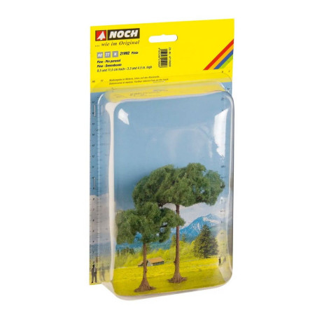 NOCH erdeifenyő 2 db 8,5 és 11,5 cm