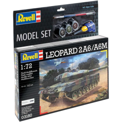 ModelSet tank 63180 - Leopard 2A6/A6M (1:72)