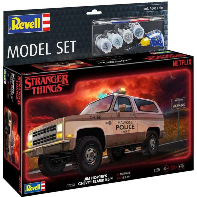 ModelSet STRANGER THINGS auto 67724 - 1985 Chevrolet K5 Blazer (1:25)