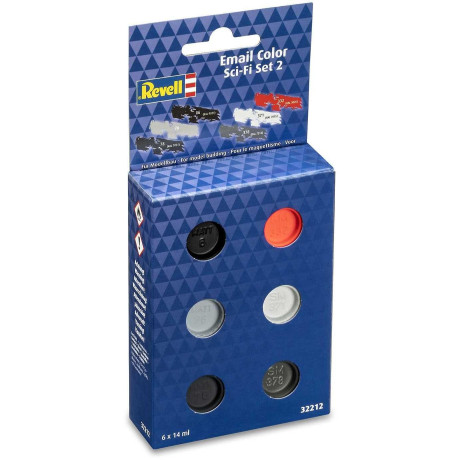 Sada barev Email Color 32212 - Sci-Fi Set 2 (6 x 14ml)