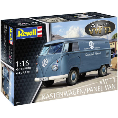 Plastic ModelKit auto 07742 - VW T1 Panel Van - 75 Years of the VW T1 (1:16)