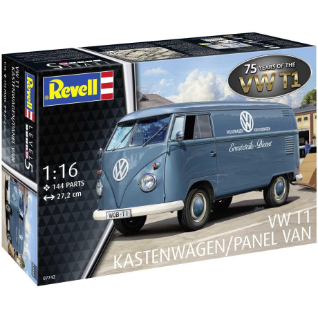 Plastic ModelKit auto 07742 - VW T1 Panel Van - 75 Years of the VW T1 (1:16)