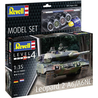 ModelSet tank 63281 - Leopard 2 A6/A6NL (1:35)