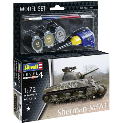 ModelSet tank 63290 - Sherman M4A1 (1:72)