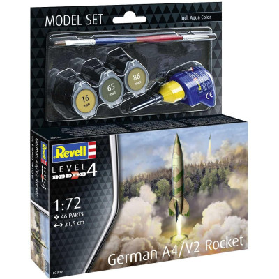 ModelSet raketa 63309 - German A4/V2 Rocket (1:72)
