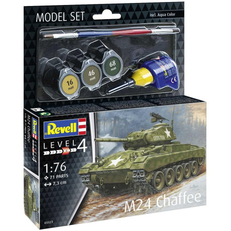 ModelSet tank 63323 - M24 Chaffee (1:76)