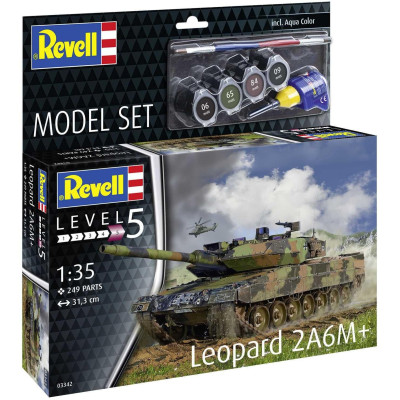 ModelSet tank 63342 - Leopard 2 A6M+ (1:35)