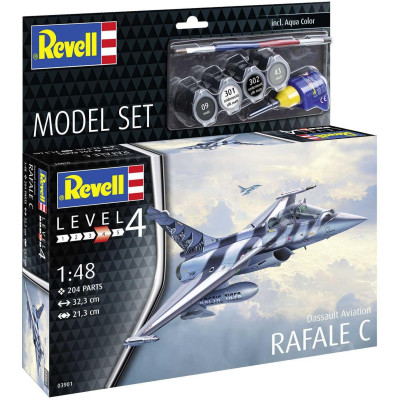 ModelSet letadlo 63901 - Dassault Aviation Rafale C (1:48)