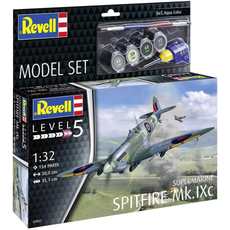 ModelSet letadlo 63927 - Supermarine Spitfire Mk.IXc (1:32)