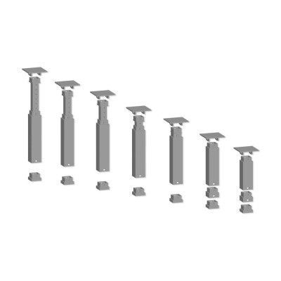 NOCH easy TRACK oszlopkészlet, ferde / döntött H0, TT, N, 14 oszlop