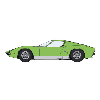 Hasegawa 20439 1/24 Lamborghini Miura P400 SV "Részletesen feljavított verzió"