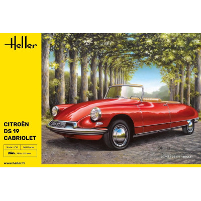 Heller 80796 1/16 Citroën DS 19 Cabriolet