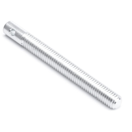 Ocelová spojka lanka, M3 x 24mm s 1,5mm vrtáním, 100 ks.