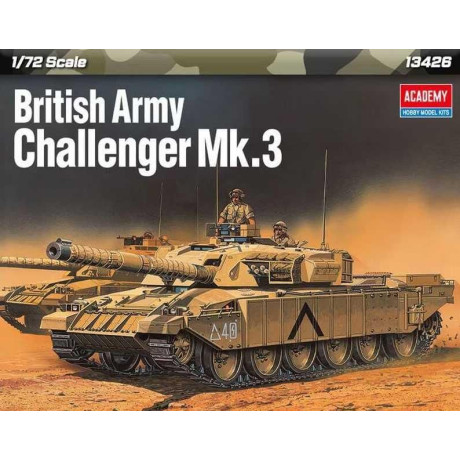 Model Kit tank 13426 - British Army Challenger Mk.3 (1:72)