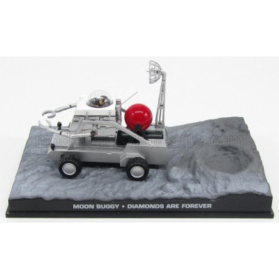 EDICOLA 007 MOON BUGGY 1971- JAMES BOND 007 - DIAMONS ARE FOREVER - SILVER 1/43