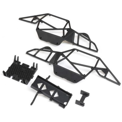 Axial bočnice klece, kluzná lyžina, deka baterií: Gilamon AXP8