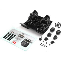 Alkatrész az Axial Gilamon AXP8 RC modellautóhoz: festetlen belső tér.