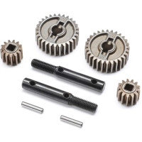 Alkatrész az Axial Gilamon AXP8 RC modellautóhoz: gantry tengely fogaskerekek 32P 13/28T, AF16P.