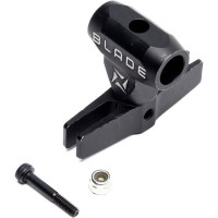 A Blade Revolution 235 CP helikopter RC modelljének alkatrésze: rotorfej, alumínium.