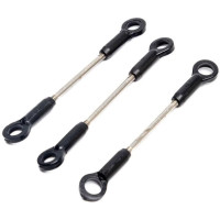 A Blade Revolution 235 CP helikopter RC modelljének alkatrésze: egy rudazatkészlet.