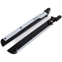 Tuning alkatrész a Blade Revolution 235 CP RC helikopter modellhez: Night 235 mm-es rotorlapátok LED világítással. 2 db 1S LiPo akkumulátor hozzáadása szükséges a LED-ek különálló lapokban történő táplálásához.