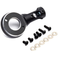 Tuning alkatrész a Blade Revolution 235 CP helikopter RC modelljéhez: CNC megmunkált alumíniumból készült farokmotor tartó. Tartalma: (4) M2x4-es csavar, (2) M2x6-os csavar és (6) alátét.