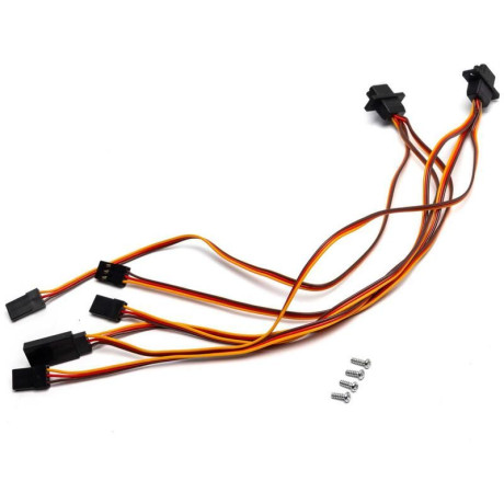 E-flite kabely s konektory připojení křídel: Night Timber X Evolution 1.2m