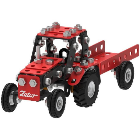 Merkur traktor Zetor s vlekem
