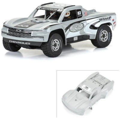 Pro-Line karosérie 1:16 2019 Chevy Trophy Truck šedáy: Grom