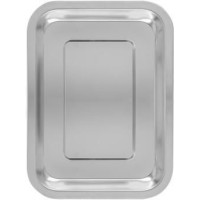 Praktikus rozsdamentes acél csepptálca ultrahangos tisztítók kosaraihoz. Úgy tervezték, hogy tökéletesen illeszkedjen a Shesto 2L - 3L kosarakhoz, ideális helyet biztosítva a megtisztított és kiöblített, szárítandó tárgyak tárolására. Méretek 270 x 200 x 20 mm.