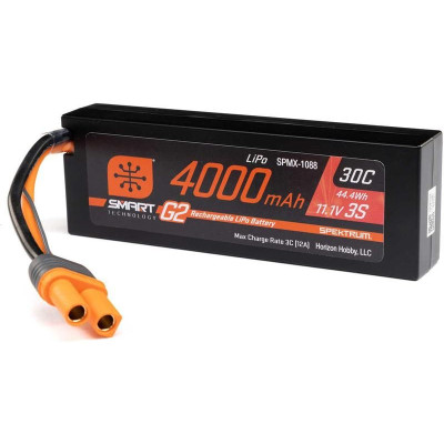 Spektrum Smart G2 LiPo 11.1V 4000mAh 30C IC5