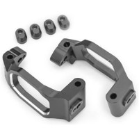 Nagy szilárdságú 6061-T6 alumíniumból készült Traxxas felfüggesztő blokk, precíz CNC megmunkálással a geometria megőrzése érdekében, szürke eloxálva a lenyűgöző modell megjelenés érdekében. Tartalmazza: 4x 4x22 mm-es csapot, 4x 3x6 mm-es csavart, 4x ütközőt. Tunigny-i rész.