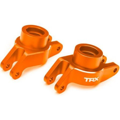 Traxxas těhlice zadní hliníková oranžově eloxovaná (pár)