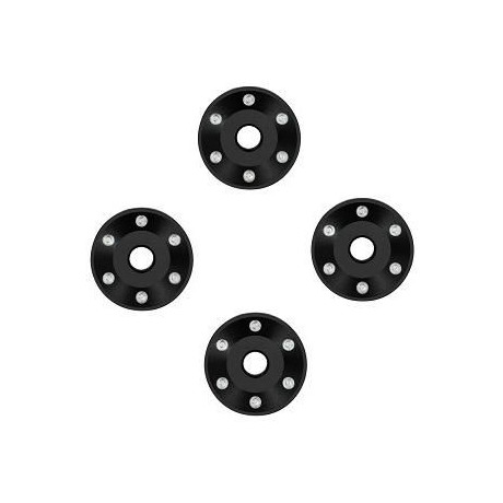 Traxxas podložka disku kol hliníková černá (4)