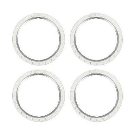 Traxxas kroužek Beadlock hliníkový stříbrný (4)