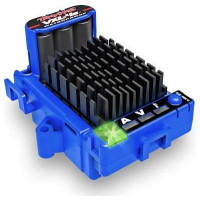 Traxxas elektronikus, váltakozó áramú szabályozó, Velineon VXL-4S, Traxxas autók RC modelljeihez 1:10 és 1:8 méretarányban. Tápegység 2S - 4S LiPol, állítható BEC 6-7.4V, Sport, Verseny és Edzés módok. Integrált telemetria. Ez a VXL-4s vezérlő kisebb változata.