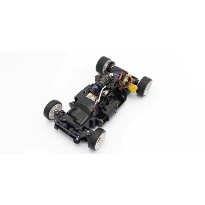 Kyosho Mini-Z MR03 hátsókerék-meghajtású Chevrolet Corvette C8-R sárga