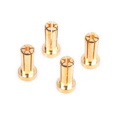 5mm/G5 Gold Works Team/zlaté konektory, 14mm, 4ks.