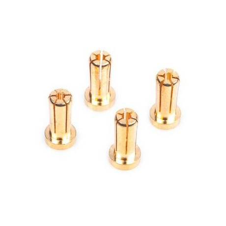 5mm/G5 Gold Works Team/zlaté konektory, 14mm, 4ks.