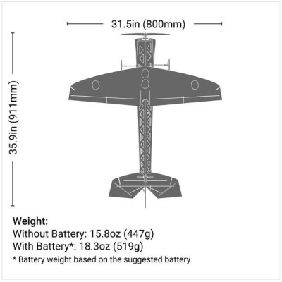 E-flite 4-Site 0.8m 3D FF AS3X+ SAFE Select BNF Basic