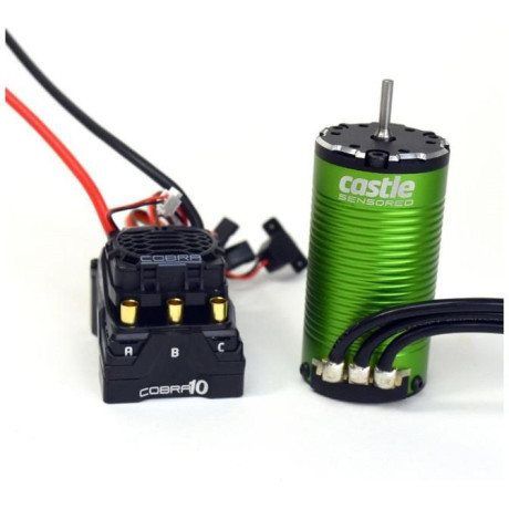 Castle motor 1415 2400ot/V senzored, reg. Cobra 10